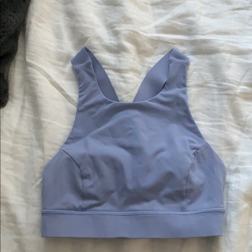 Lulu lemon periwinkle sports bra